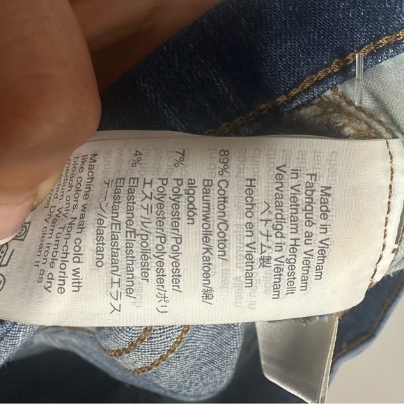 Madewell Women's Classic Blue Skinny Jeans - Picture 9 of 11